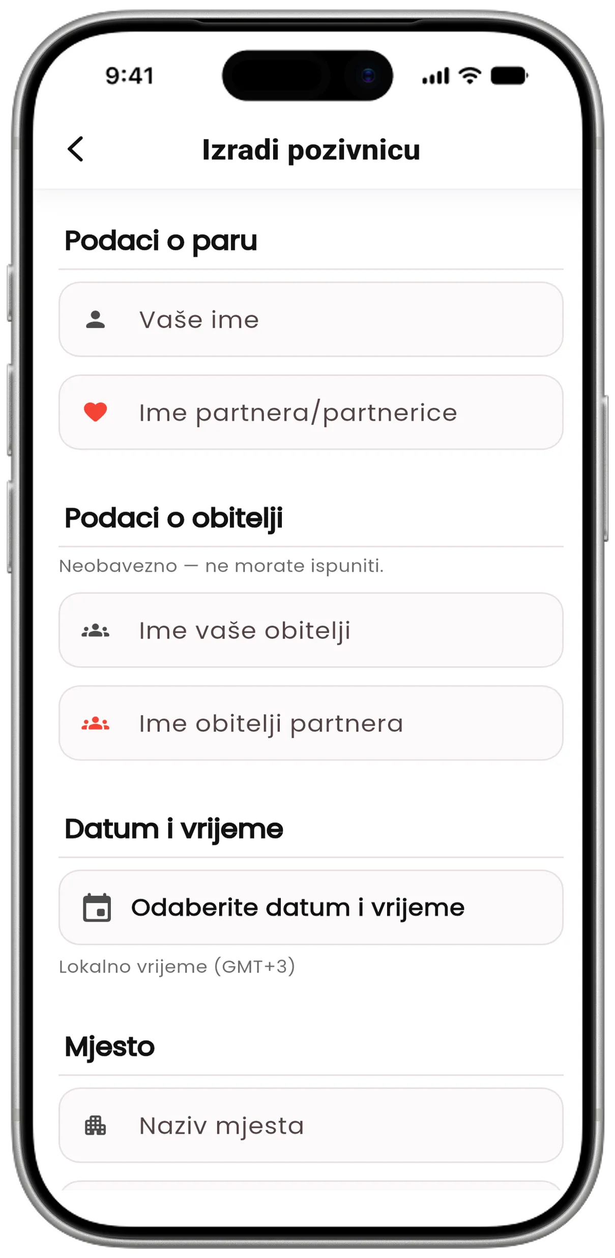 Hızlı Davetiye Oluşturma